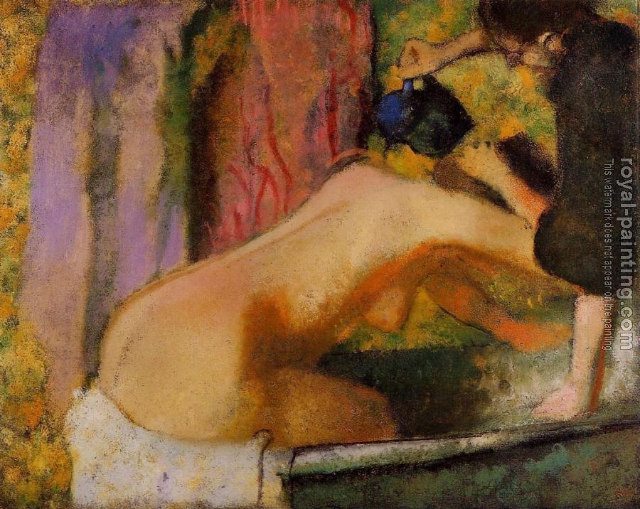 Edgar Degas : Woman at Her Bath
